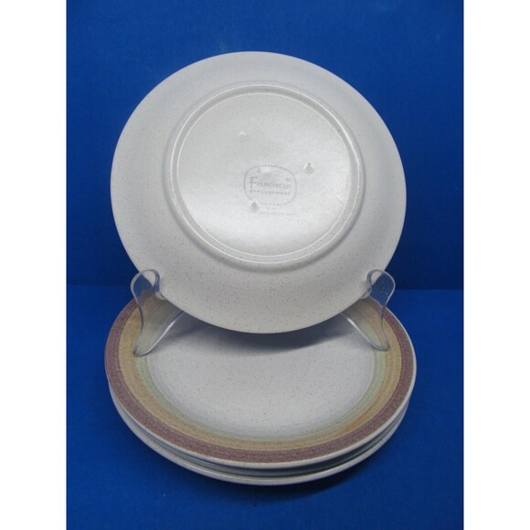 Franciscan Sierra Sand Set Of 4 Vintage 6 5/8" Dessert Bread Plates 1963-1971 - Picture 3 of 7